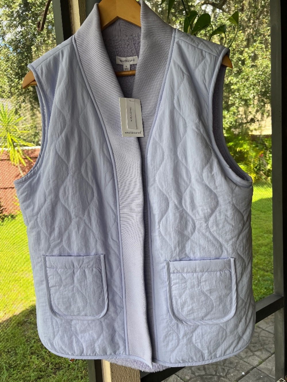Westbound Reversible Women’s Vest purple Heather size Large
